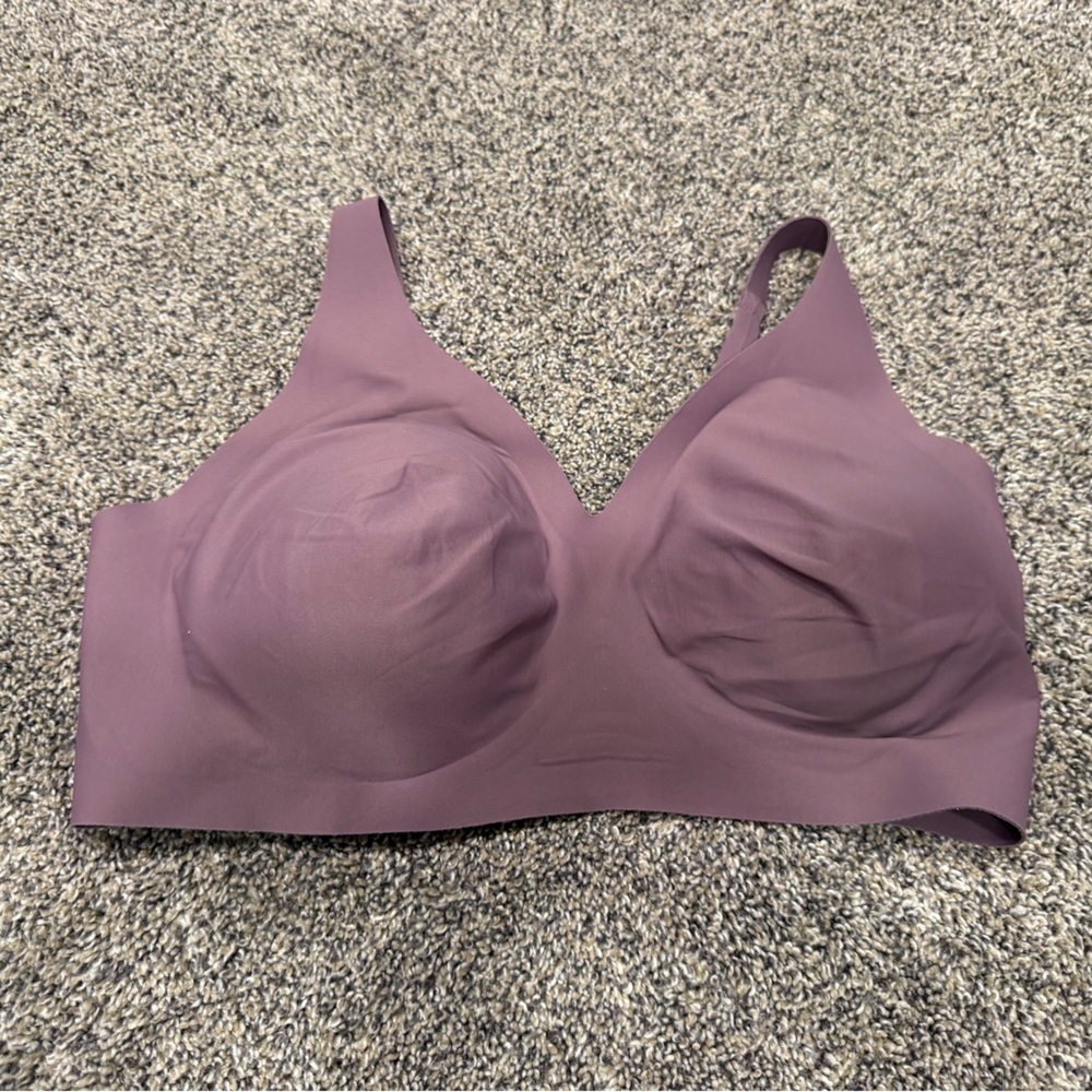 knix Wireless Seamless Bra in Mauve